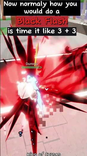 HOW TO TRULY BLACK FLASH CHAIN IN JUJUTSU SHENANIGANS #roblox #jjkgame