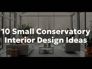 10 Small Conservatory Interior Design Ideas!