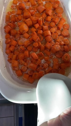 37K views · 936 reactions | CARROTS GLACE Boil or steam the number of carrots desired.Scrape and cut in quarters. Place in a baking-dish and dust rather thickly with granulated sugar, dot with butter and add a suspicion of mace. Pour in a little water and bake until coated with sirup #vintagerecipes #carrots #mace #carrotsglace | PastTimecook | Facebook