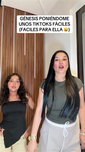Unos tiktoks fáciles @𝓰𝓮𝓷𝓮𝓼𝓲𝓼💕🫶🏼 😫 #trend #fyp | easy tiktok dance