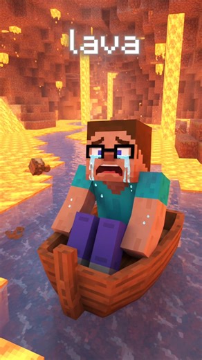 "Steve vs. the Cave: A Minecraft Simulation". Which one do you like better?🔥😳 #3danimation