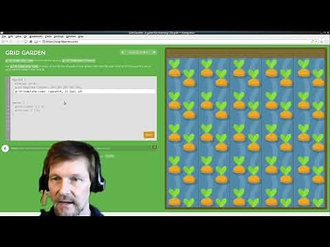 CSS Grid Garden 26 grid-template-row repeat Pixel (px) and Fractional (fr) units
