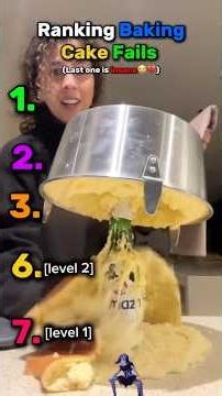Ranking The Best Baking Cake Fails! 🎂😂 ⭐