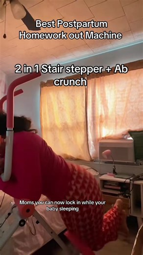 It’s amzing !! stair stepper and Ab crunch u can personalize this and adjust it in so many ways too ! #2in1staairstepper #abcrunch #homeworkout #woekoutathome