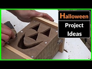 4 Halloween Themed Scrap Wood Project Ideas!