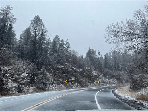 NMDOT installing gate past Sandia Ski Area to be locked during bad road conditions