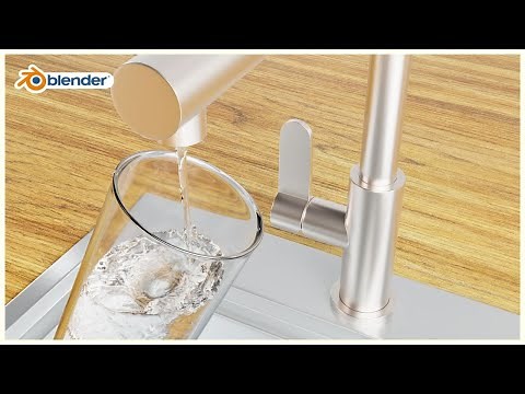【Blender初心者】ゼロから始める流体シミュレーション入門！【物理演算:液体】