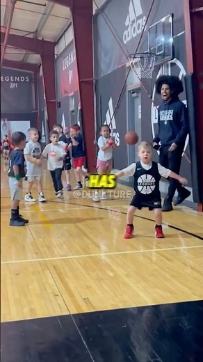 Kid breaks every rule of Basketball!