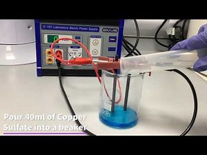 Core practical 4.2 Inert Electrodes Electrolysis GCSE Edexcel Chemistry