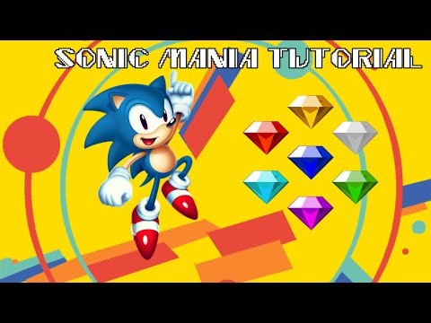 Sonic mania tutorial Clear save files + All chaos emerald tutorial Sonic mania plus (Netflix)