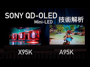 2022 全系列 Sony BRAVIA XR 電視 A95K 革新 QD-OLED、X95K Mini-LED 技術解析｜8K 旗艦 Mini-LED 電視 Z9K 及更多型號！