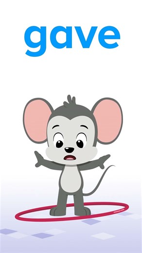 Kindergarten Sight Words: Gave | ABCmouse #learning #education #sightwordsforkids #kindergarten
