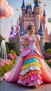 🍭👗🍬Candy Princess: The Sweetest Royal Transformation You’ll Ever See