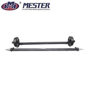 [Hot Item] 2500kg Underslung Trailer Axle with 12 Electric Drum Brakes Heavy Duty Drop Axle for Caravan
