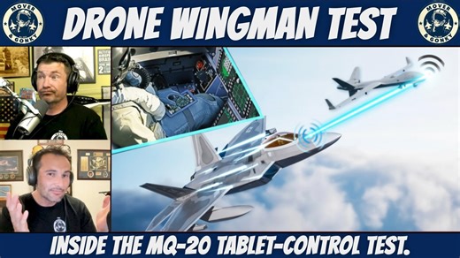 Future Air Combat: F-22 Leads Drone Wingman for the First Time