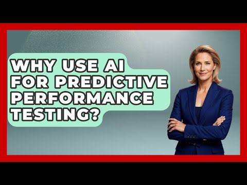 Why Use AI For Predictive Performance Testing? - Learning To Code With AI