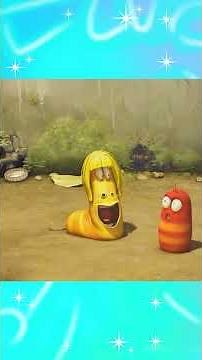 Hilarious Larva Adventures: A Fun Short Cartoon!