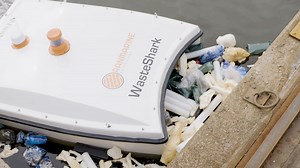 WasteShark water drone could help keep trash out of our oceans