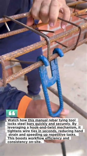 This Simple Rebar Tool Will Save You Hours on Construction Jobs.