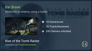 Bar Brawl achievement in Rise of the Tomb Raider