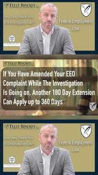 How Long Should Your EEO Investigation Take? - Federal Employment Law - TR Legal Insights