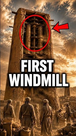 The World’s First Windmill Was Built in Ancient Persia #AncientHistory #PersianHistory #Windmill