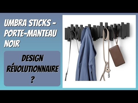 AVIS (2026) : Umbra Sticks - Porte-Manteau Noir. DÉTAILS