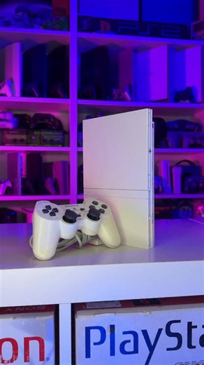 PlayStation 🎮 XBOX🌀SEGA🕹️Nintendo | Sony PlayStation 2 Slim Ceramic White Startup | Instagram