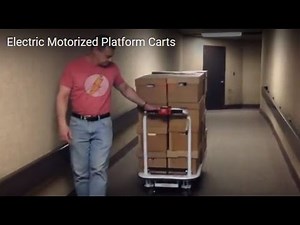 Electric Motorized Platform Carts