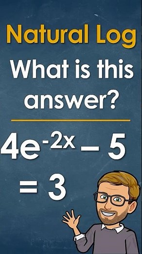 How to Solve this Equation with e