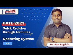 Operating System for GATE | Quick Revision through Formulas by Ravi Bogdula Sir
