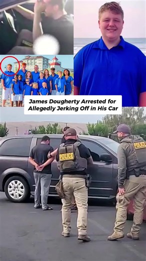 James Dougherty Arrested for Allegedly Jerking Off in His Car #jamesdougherty #news #arrested #bigred #fyp