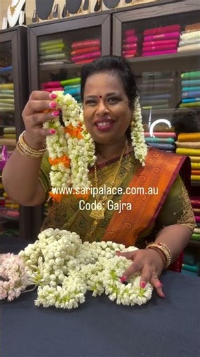 These gorgeous handmade natural looking Gajras have just arrived at Sari Palace | saripalace.com.au