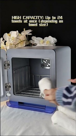 🔥🧖‍♀️ Digital Towel Warmer – Heat, Hygiene & Aroma in One