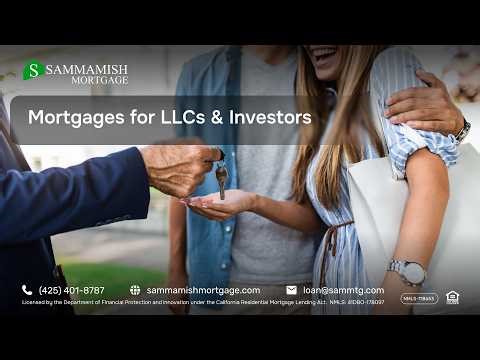 How to Buy Real Estate with an LLC: Mortgages for Investors Explained
