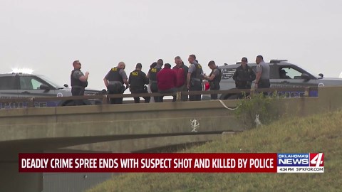 Deadly crime spree ends with suspect shot and killed by police