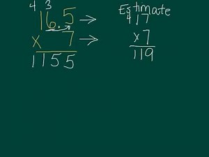 Multiplying decimals with whole numbers