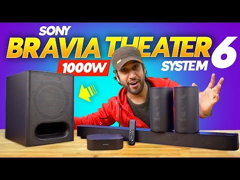 BEST 5.1 Dolby Atmos Home Theatre Soundbar 2026 - 1000W OUTPUT⚡️ Sony Bravia Theatre System 6 Review