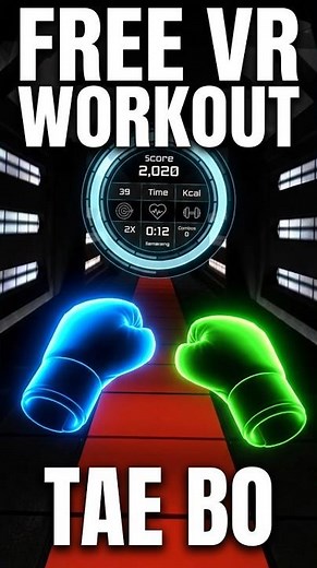 This Billy Blanks Tae Bo Workout is completely FREE on Meta Quest #vr #metaquest #workout #exercise
