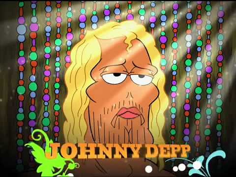 spongebob with Johnny Depp ad commercial