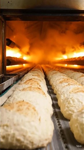 Bread Manufacturing Process | From Wheat to Fresh Bread Factory#shortsfeed #shorts