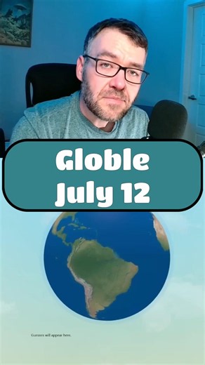 Globle - July 12 #dailygame #gameplay #globle #geography