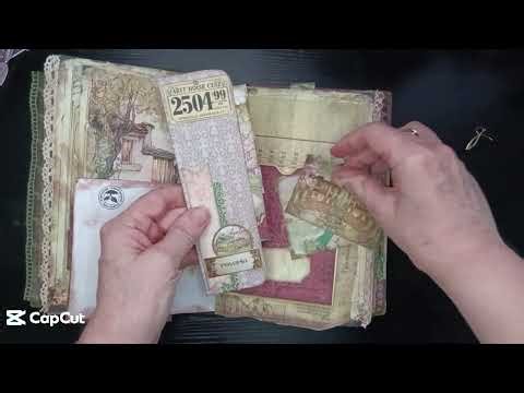 Spring Reverie Junk Journal | Full Journal Flip Through | Vintage Spring Printable Kit