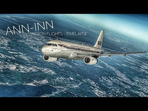 Infinite flight Timelapse : Stockholm to Innsbruck