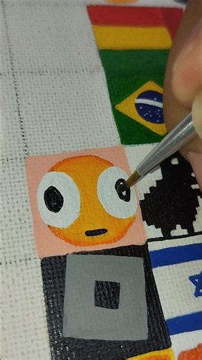 Día 72 pintando un cuadro por día🫪 #arte #like #shorts