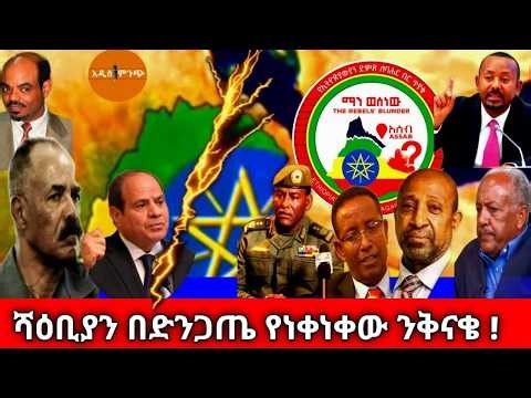 ሻዕቢያን በድንጋጤ የነቀነቀው- ንቅናቄ !