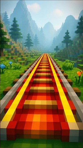 How To Craft A Powered Rail | How To Make A Powered Rail | Minecraft #shorts #3301Playz