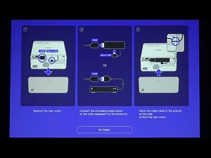 How To Erase Memory on Projector Epson EF-100B?