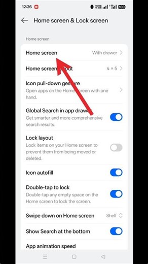How To Enable Add Apps To Home Screen | #shorts #add apps to home screen
