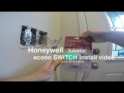 Tutorial - Honeywell ECONO Switch (solar timetable function)